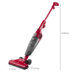 Aspirador de pó 2 em 1 Britânia 1250W 1L 2 Velocidade Filtro Hepa BAS1290 - Vermelho - Imagem 5